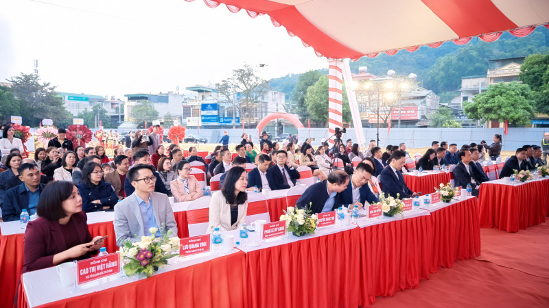 Những khoảnh khắc ấn tượng tại Lễ khởi công dự án Nhà ở xã hội Điện Biên, Lào Cai