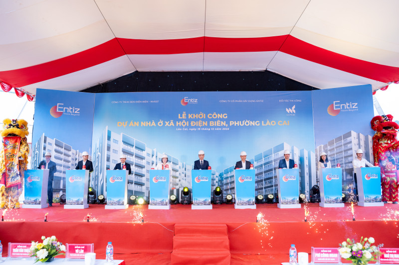 Khởi công dự án Nhà ở xã hội đường Điện Biên, phường Lào Cai, tỉnh Lào Cai